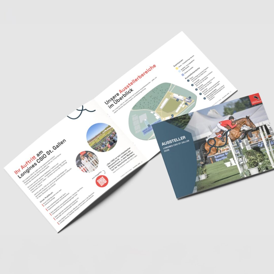 CSIO St. Gallen – Redesign der Eventbroschüre