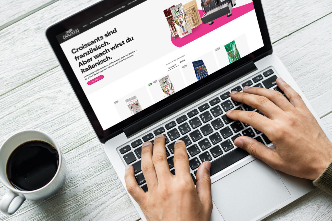 Caffè Carluccio – E-Commerce Redesign